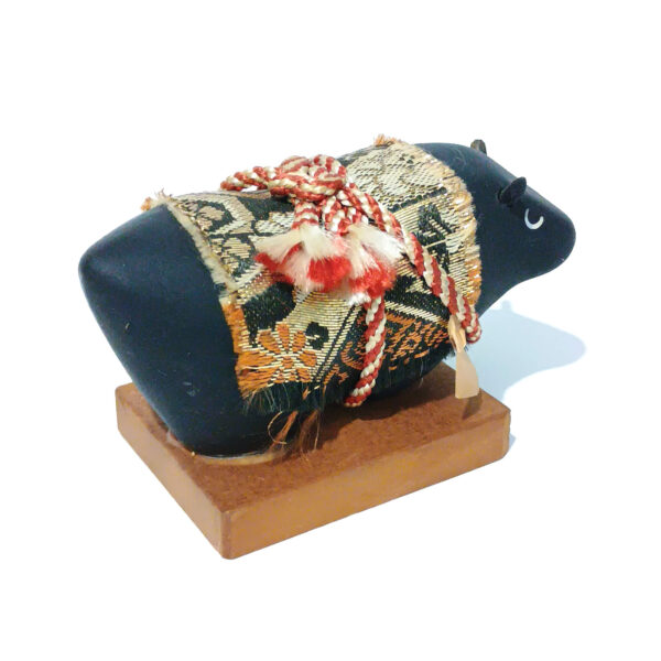Lucky Bull Figure - Japanese Traditional Wish Fulfillment Ornament - Image 11