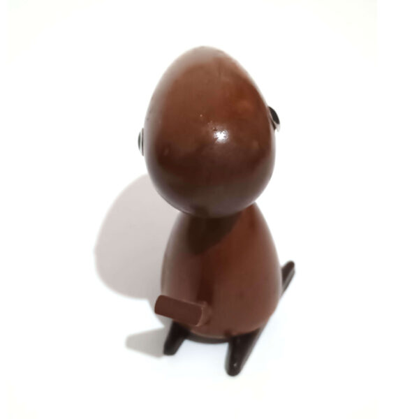 Vintage Japanese Wooden Woodpecker Figurine – 1960s SENSHUKAI Cherry Wood Decor - Image 9