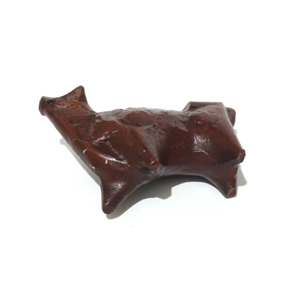 Powerful and Rustic: Handcrafted Iron Bull/Animal Figurine (8 cm / 3.15") - Unique Decorative Object - Image 3