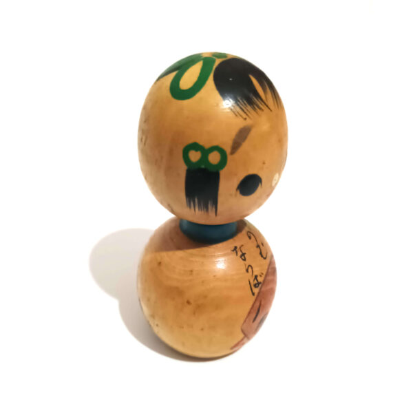 Handcrafted Japanese Kokeshi Doll – Vintage Wooden Figurine with Painted Details | Collectible Home Decor - Image 4