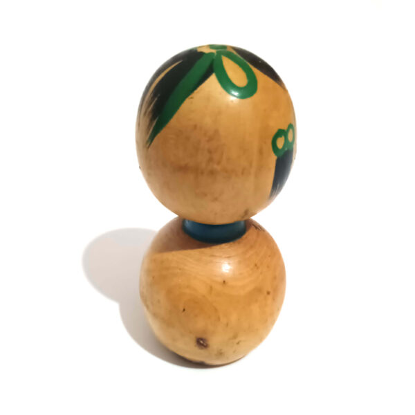 Handcrafted Japanese Kokeshi Doll – Vintage Wooden Figurine with Painted Details | Collectible Home Decor - Image 6
