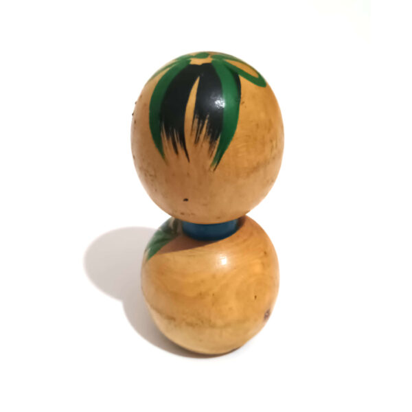 Handcrafted Japanese Kokeshi Doll – Vintage Wooden Figurine with Painted Details | Collectible Home Decor - Image 8