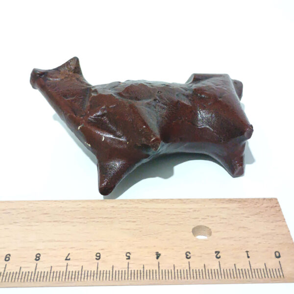 Powerful and Rustic: Handcrafted Iron Bull/Animal Figurine (8 cm / 3.15") - Unique Decorative Object - Image 10