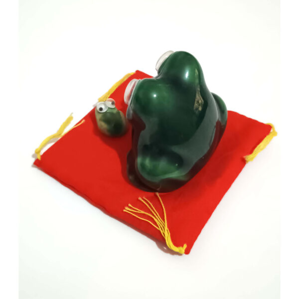 Japanese Lucky Frog Figurine – "Anzen Kaeru" Charm for Safety, Travel & Prosperity - Image 4