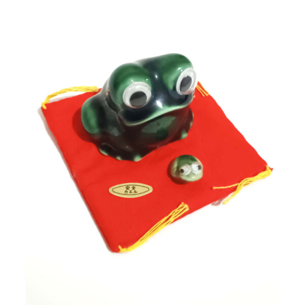 Japanese Lucky Frog Figurine – "Anzen Kaeru" Charm for Safety, Travel & Prosperity - Image 9