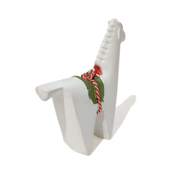 Minimalist White Decorative Horse Figurine – Handmade Nordic Style | 10 cm - Image 7