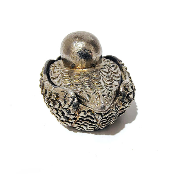 Charming Vintage Brass Duck Pillbox / Trinket Box - Detailed Figurine Container - Image 6