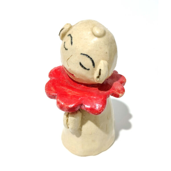 Truly Unique One-of-a-Kind Handmade Ceramic Figurine - Charming Whimsical Character - Image 3