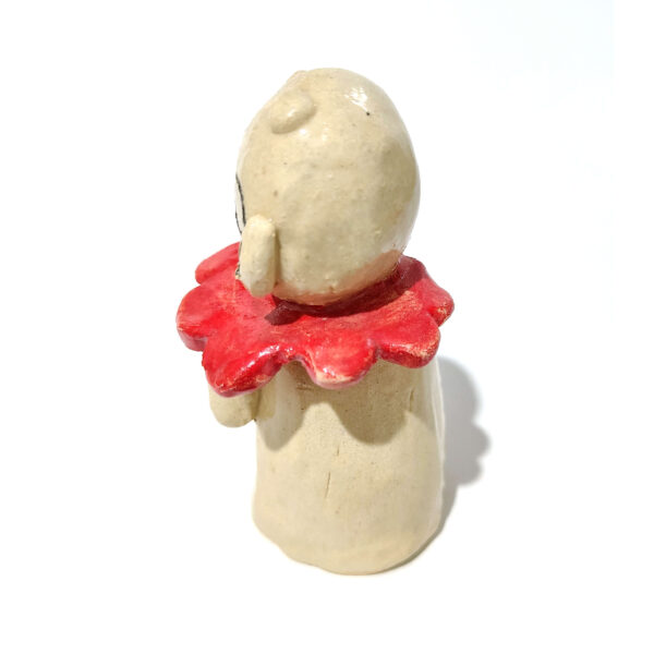 Truly Unique One-of-a-Kind Handmade Ceramic Figurine - Charming Whimsical Character - Image 4