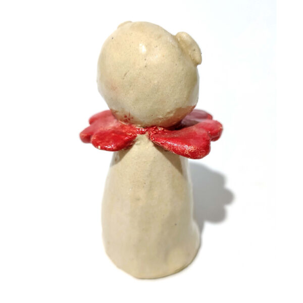 Truly Unique One-of-a-Kind Handmade Ceramic Figurine - Charming Whimsical Character - Image 6