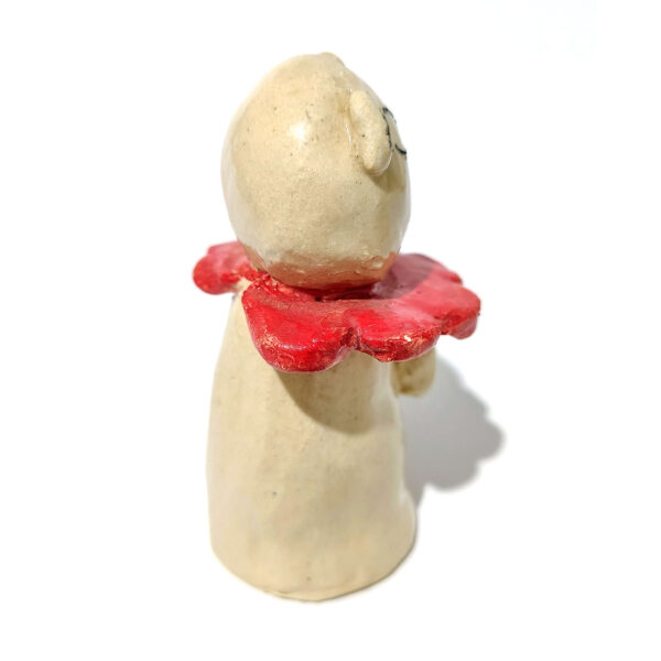 Truly Unique One-of-a-Kind Handmade Ceramic Figurine - Charming Whimsical Character - Image 7